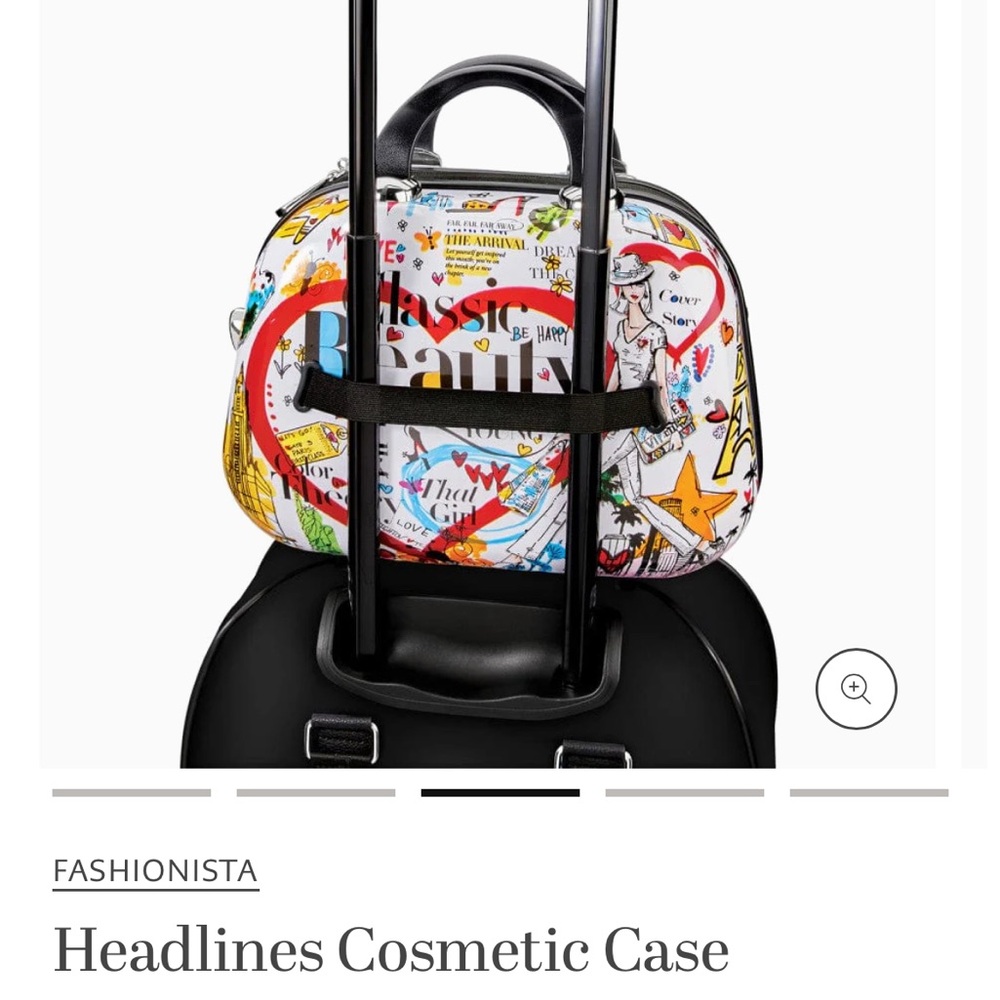 Brighton hard shell cosmetic bag